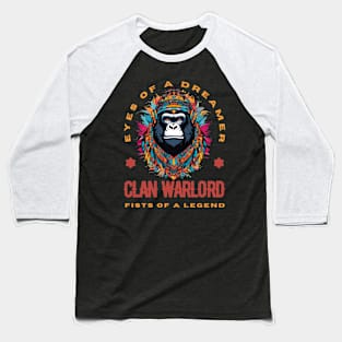 Gorilla Clan Warlord Baseball T-Shirt